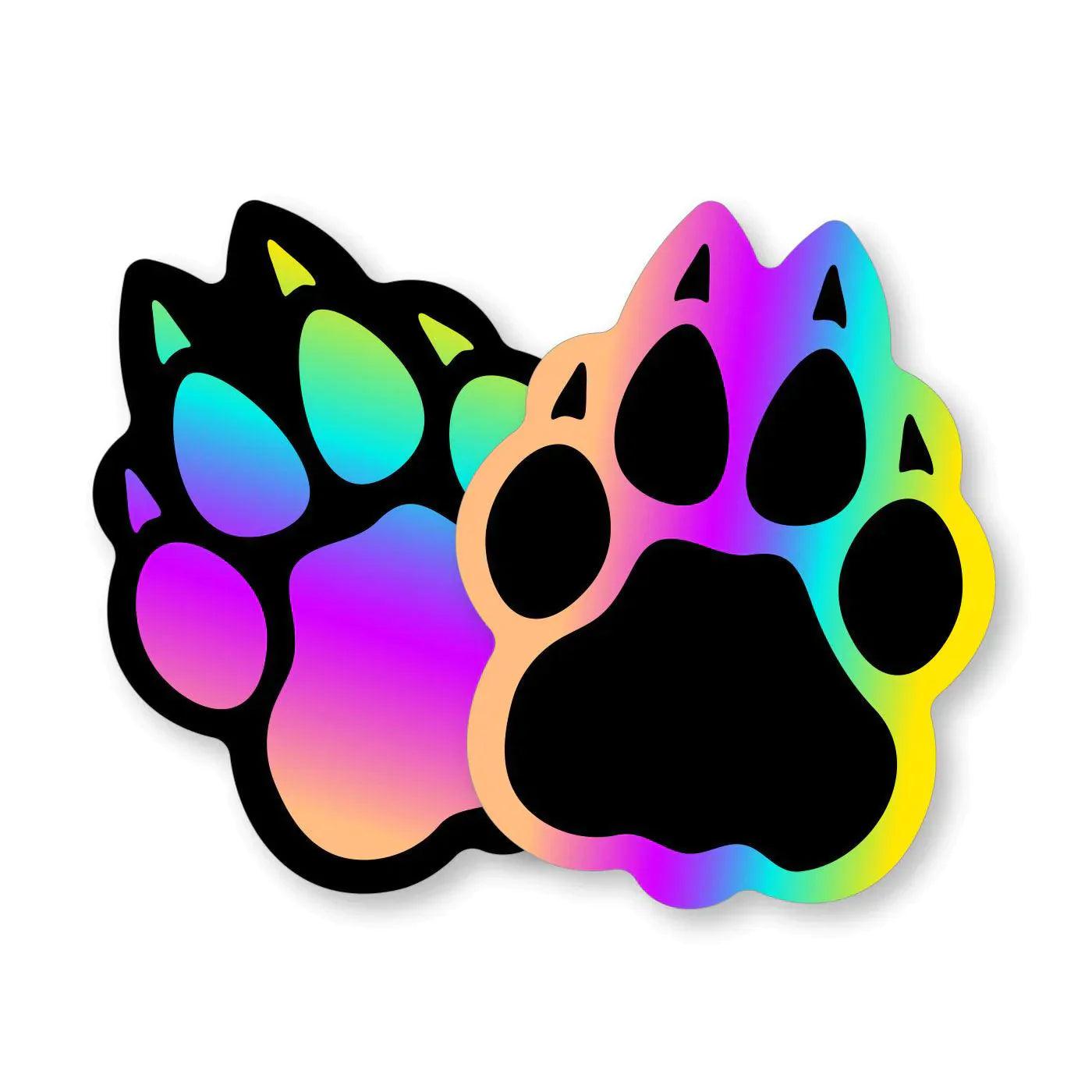 Bulk die cut holographic stickers - SpeedySlaps