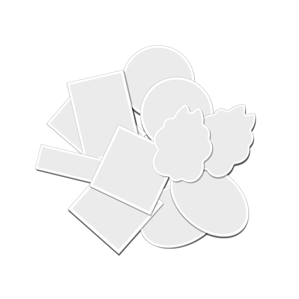 Custom mini clear stickers - SpeedySlaps