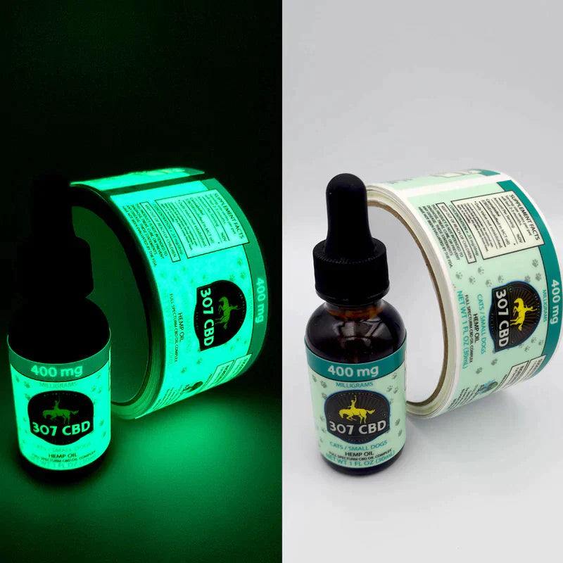 Custom glow roll labels - SpeedySlaps