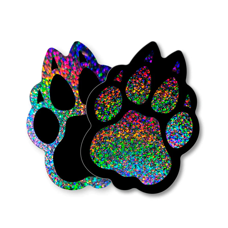 Nano glitter die cut stickers - SpeedySlaps