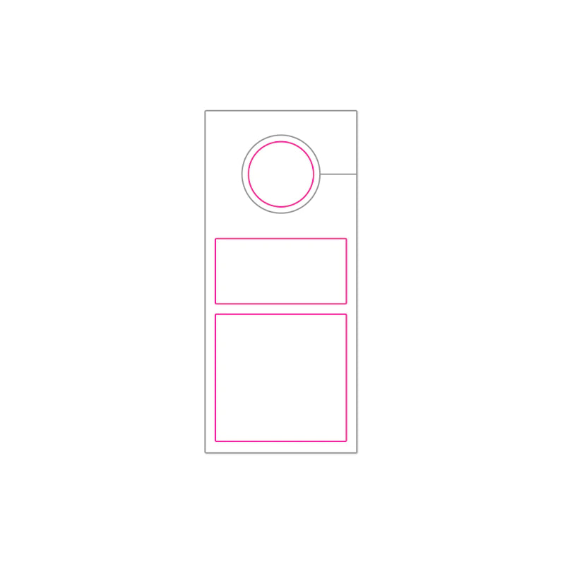 Sticker door hangers - SpeedySlaps