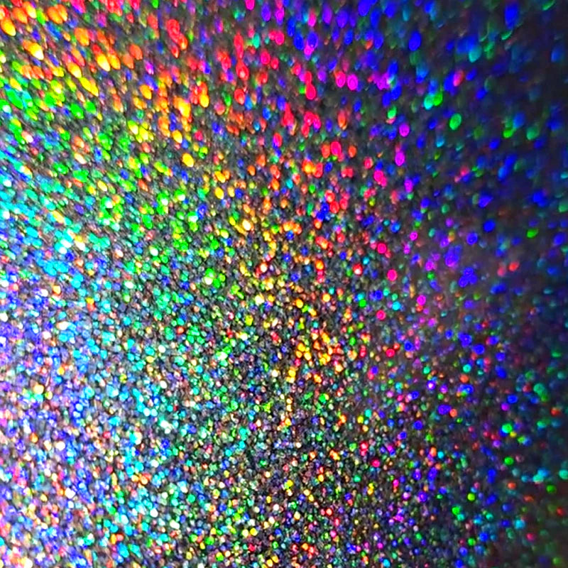 Nano glitter die cut stickers